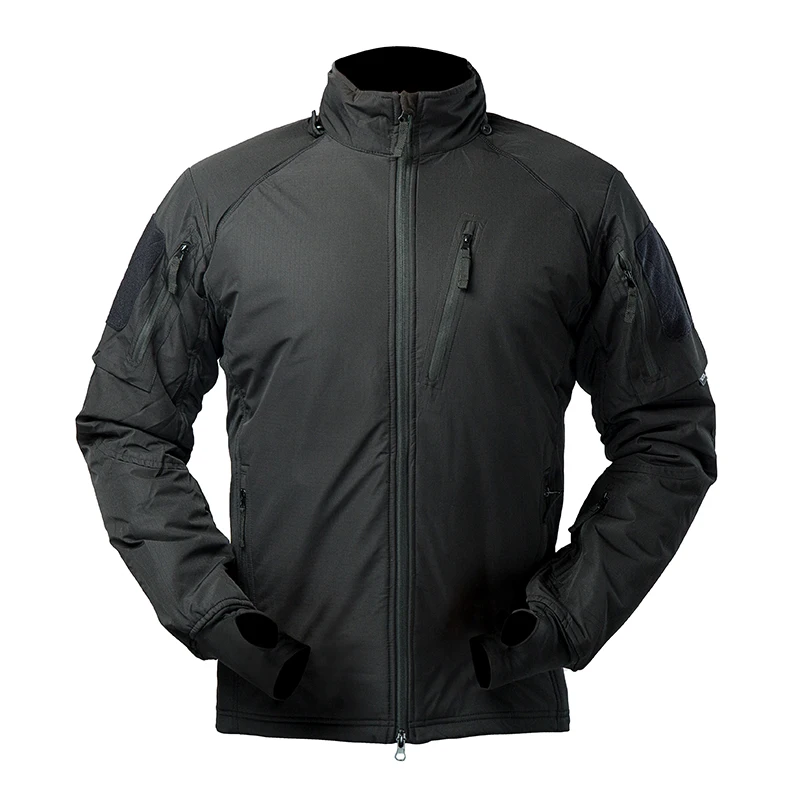 Chaqueta Táctica Mege Parka - Detalle de cremallera