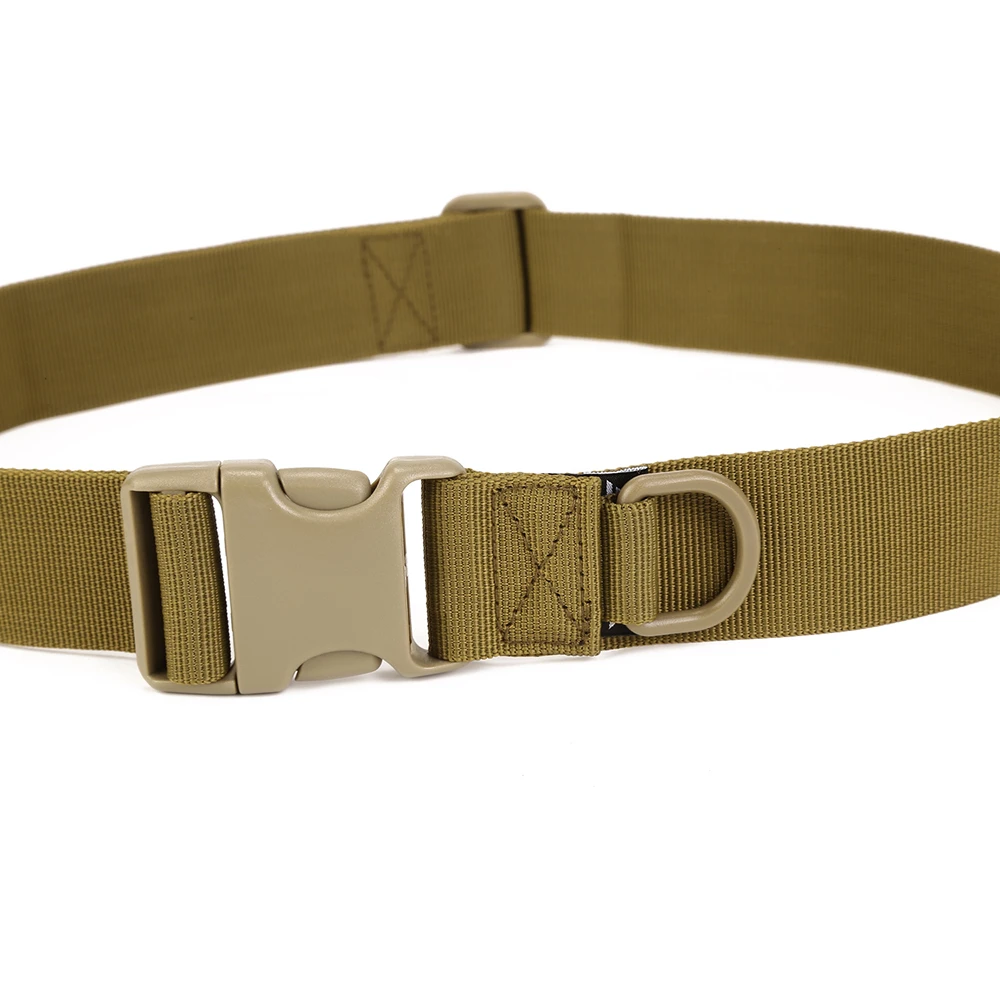 Cinturón de utilidad táctica ajustable para hombre, hebilla de cinturón táctico, cinturón deportivo útil de rescate militar, serie en múltiples bolsillos - imagen 3