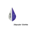 24purple 12white