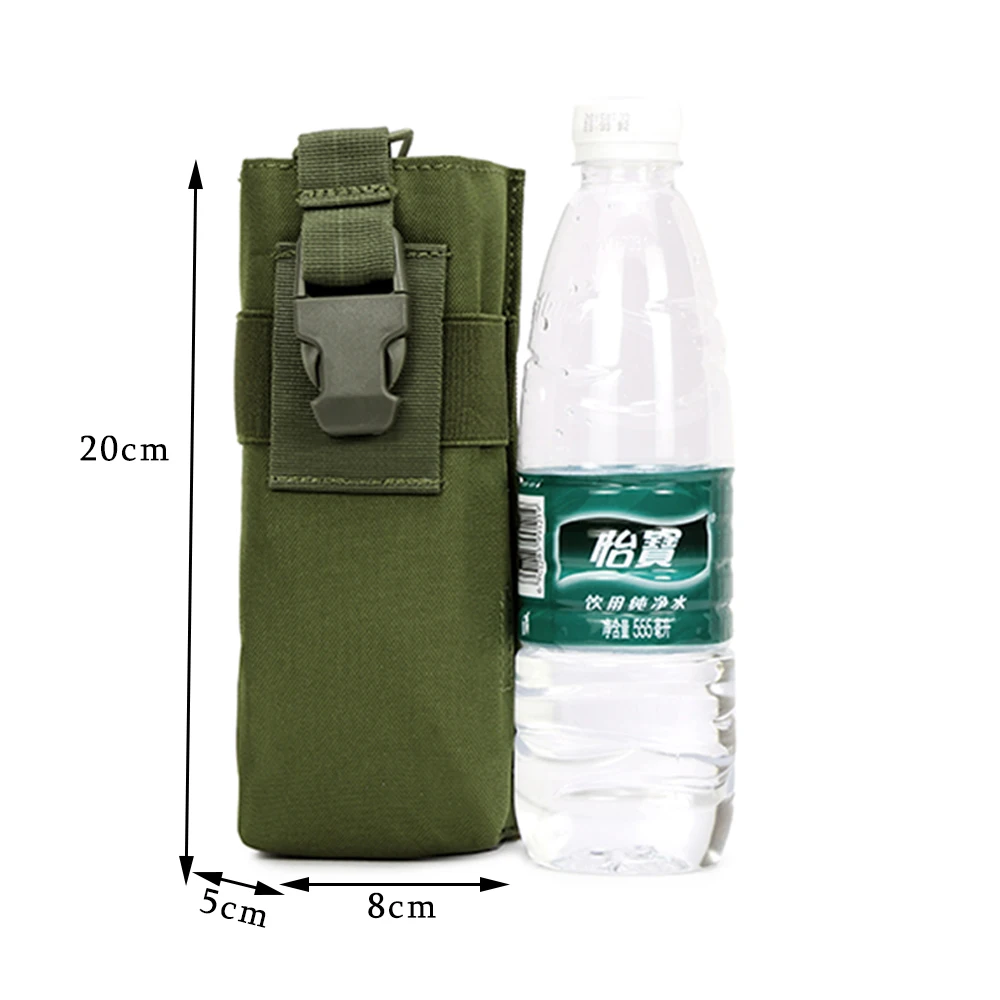 Bolsa táctica Molle para Walkie Talkie, riñonera de caza, bolsillo para deportes al aire libre, Camping, Radio, revista, bolsillo Mag - imagen 4