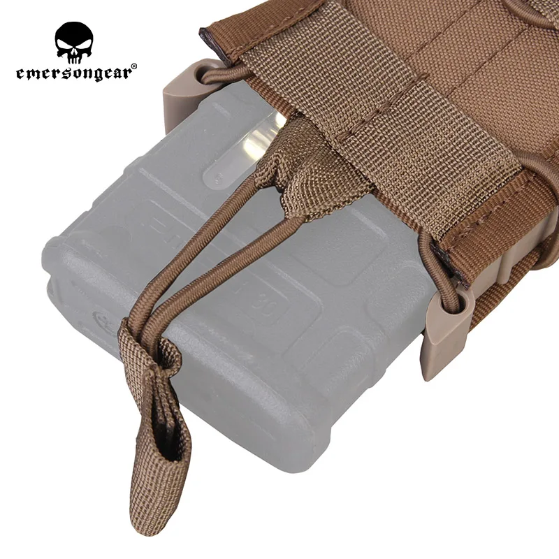 Emersongear-bolsa para revistas táctica Molle Mag, Rifle portátil Modular, bolsa de bomba individual para 556 M4 M16 AR15 SR52 P-MAGS M1A1 G3 - imagen 4