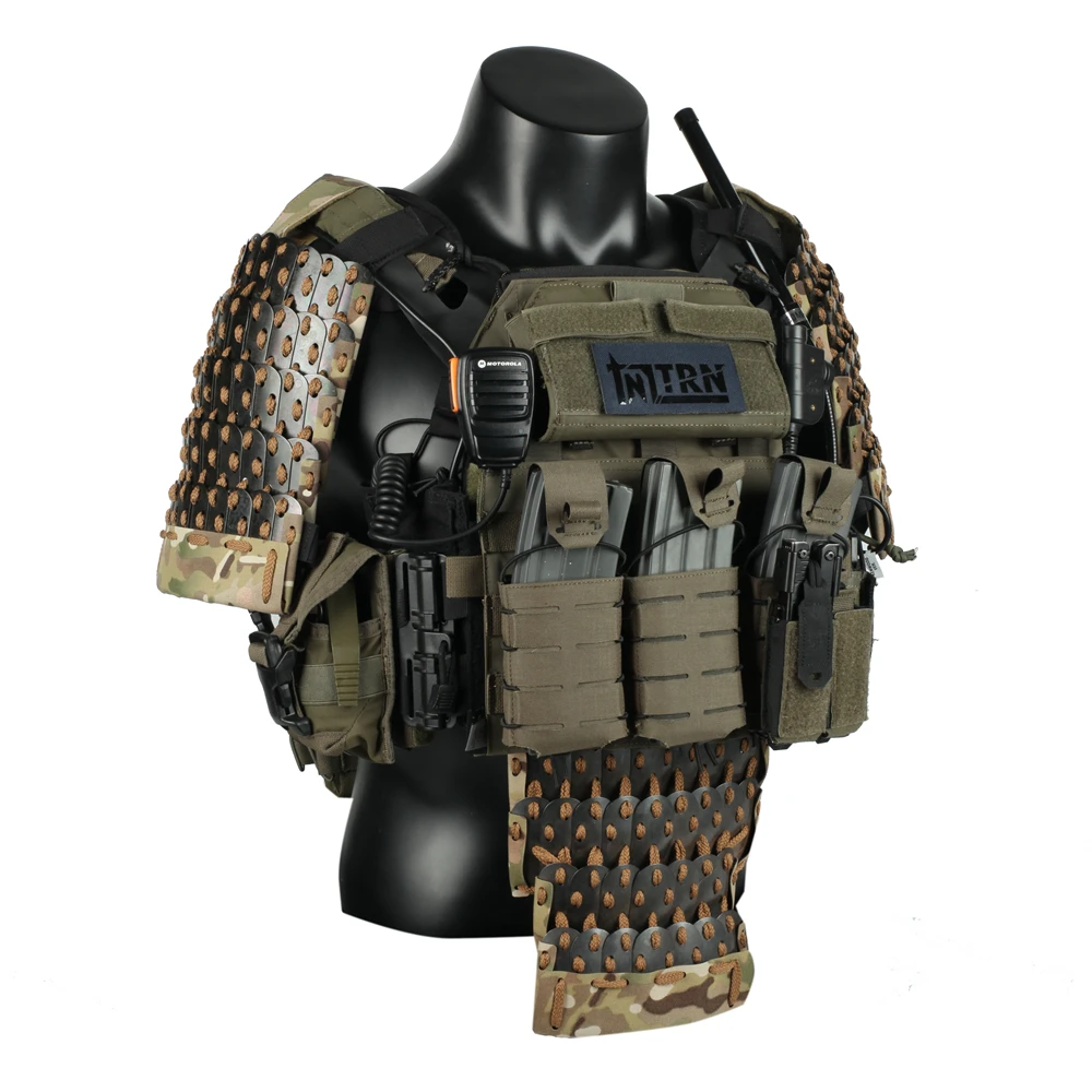 TRN Bac-suspensorio de estilo chino Industrial, accesorio de Protección universal para la entrepierna y la entrepierna, color negro y gris, novedad - imagen 3