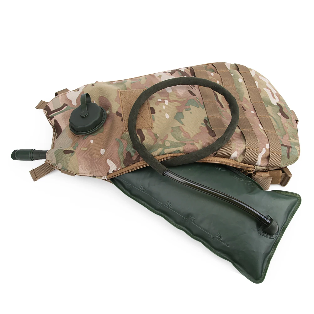 Mochila táctica de hidratación de 2L/2,5l/3L, bolsa militar de agua, para ciclismo, correr, para sistema de bebidas - imagen 2