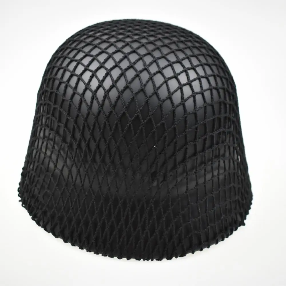 Cubierta de red para casco táctico para casco M1 M35 M88 MK1 MK2, cubierta de protección Airsoft, red para casco del ejército, verde y negro - imagen 3