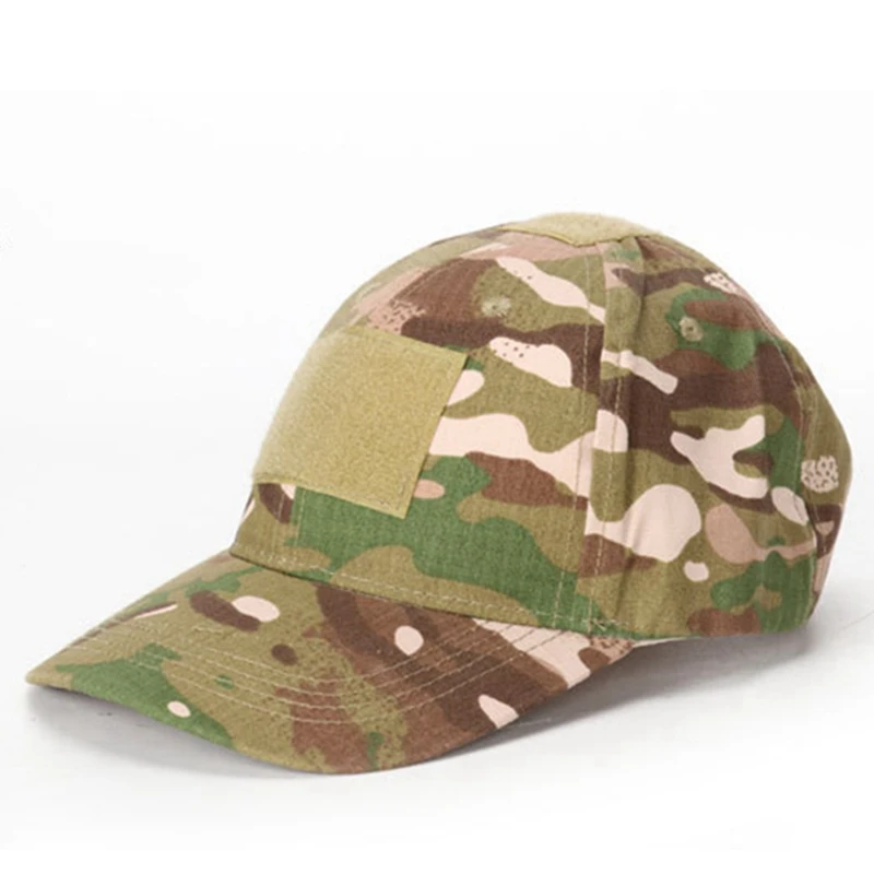 A-TACS de caza FG AU, gorra de béisbol táctica de camuflaje, Marpat, Mandrake, Multicam, tropical, color negro, para turismo y acampada - imagen 4