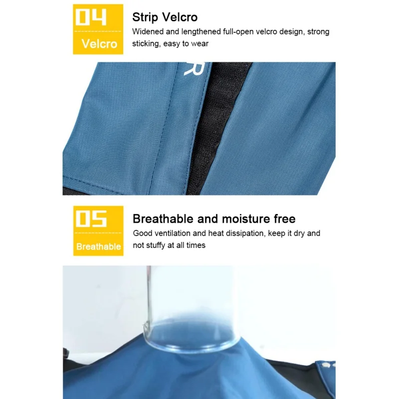 Polainas de esquí al aire libre, Camping, senderismo, escalada, impermeables, a prueba de viento, botas de nieve del desierto, cubiertas de zapatos - imagen 5