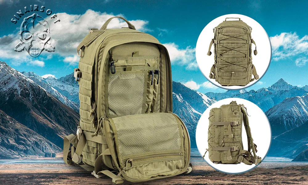 Mochila Militar - Vista completa