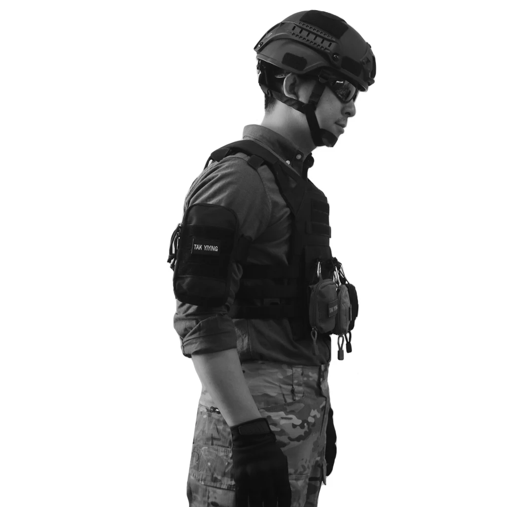 TAK YIYING-riñonera táctica Molle para exteriores para hombre, bolsa pequeña para correr, bolsillo para el brazo - imagen 5