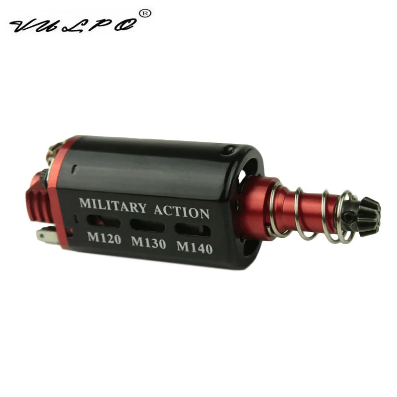 VULPO-cubierta inferior de Metal tipo disipación de calor, Motor de alta velocidad M140 para Airsoft Ver.2/3, caja de cambios, accesorios de caza - imagen 3