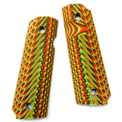 Empuñaduras de mango de material G10, parche personalizado, CNC, 4 colores, 1911 unidades - imagen 3