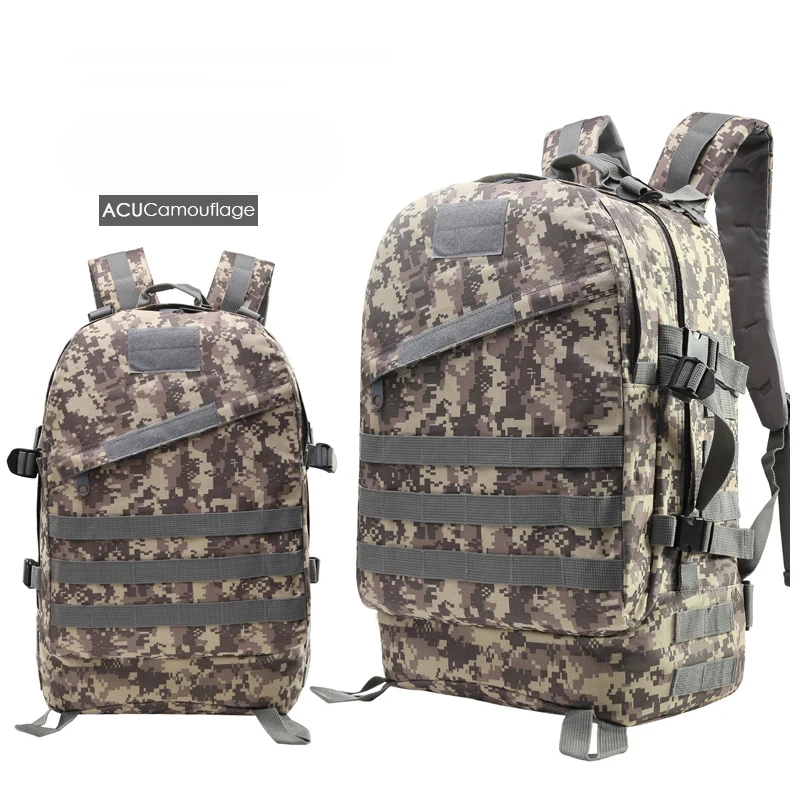 Bolso de hombro Molle 3D de supervivencia al aire libre, bolso deportivo para hombre, mochila de camuflaje militar, mochila táctica para senderismo para fanáticos del ejército - imagen 4