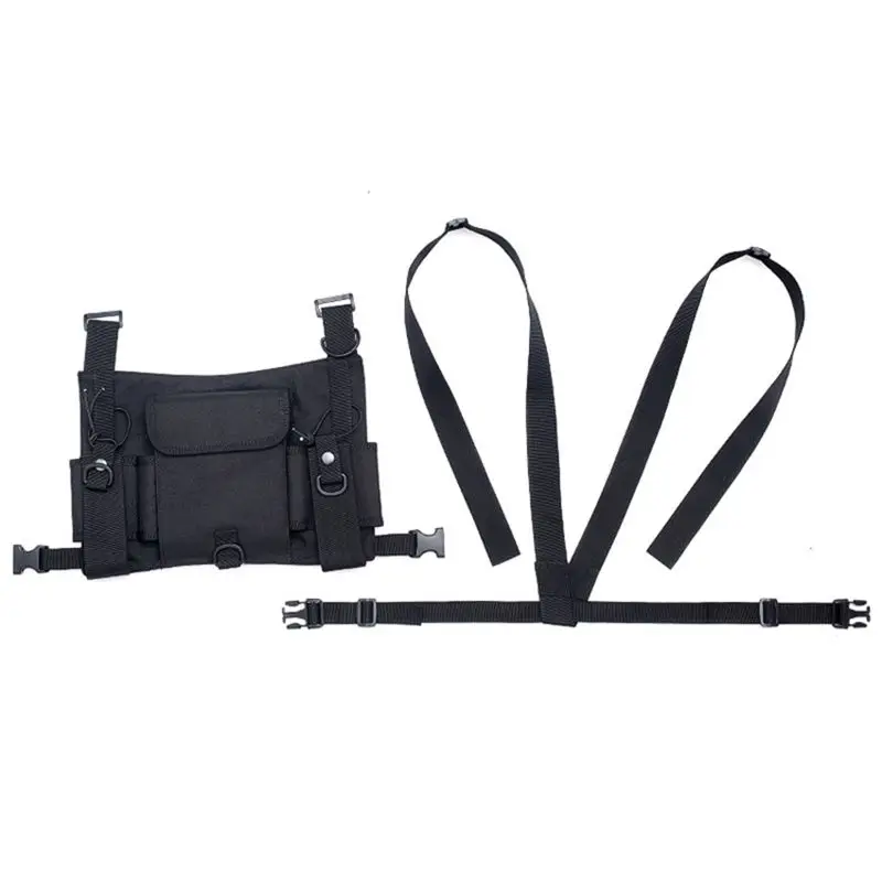 Chaleco táctico de Airsoft para hombre, bolsa de pecho para munición AK 47, bolsa para revistas, chaleco de combate, equipo de caza táctico, equipo militar - imagen 3