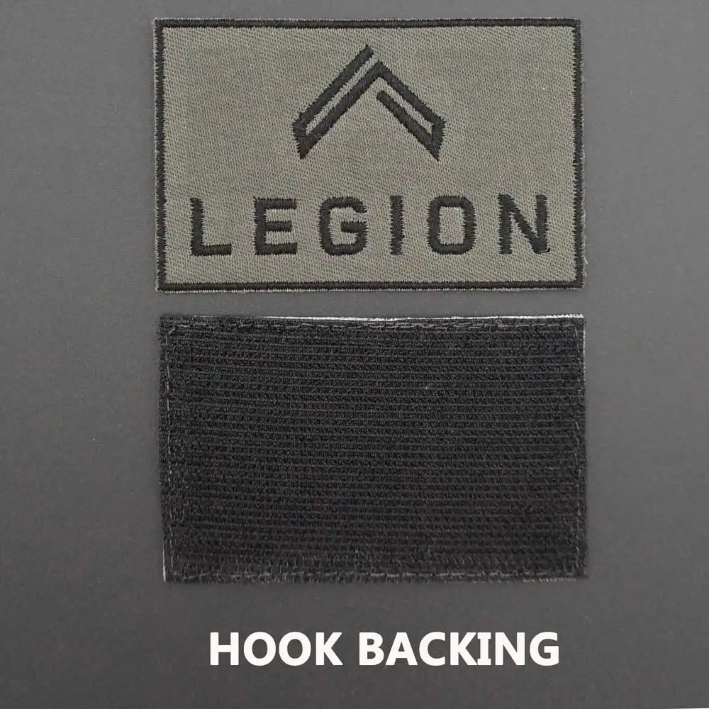 Parches bordados de gancho táctico de Legión samurái, insignia de Moral del Ejército para bolso, ropa, brazo, sombrero, accesorios - imagen 5