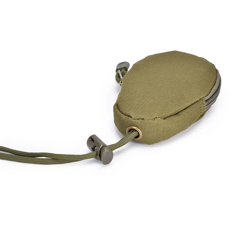Mini cartera táctica EDC para llaves, monedero, bolsa militar, llavero pequeño del ejército, bolsa de herramientas con cremallera para exteriores - imagen 2