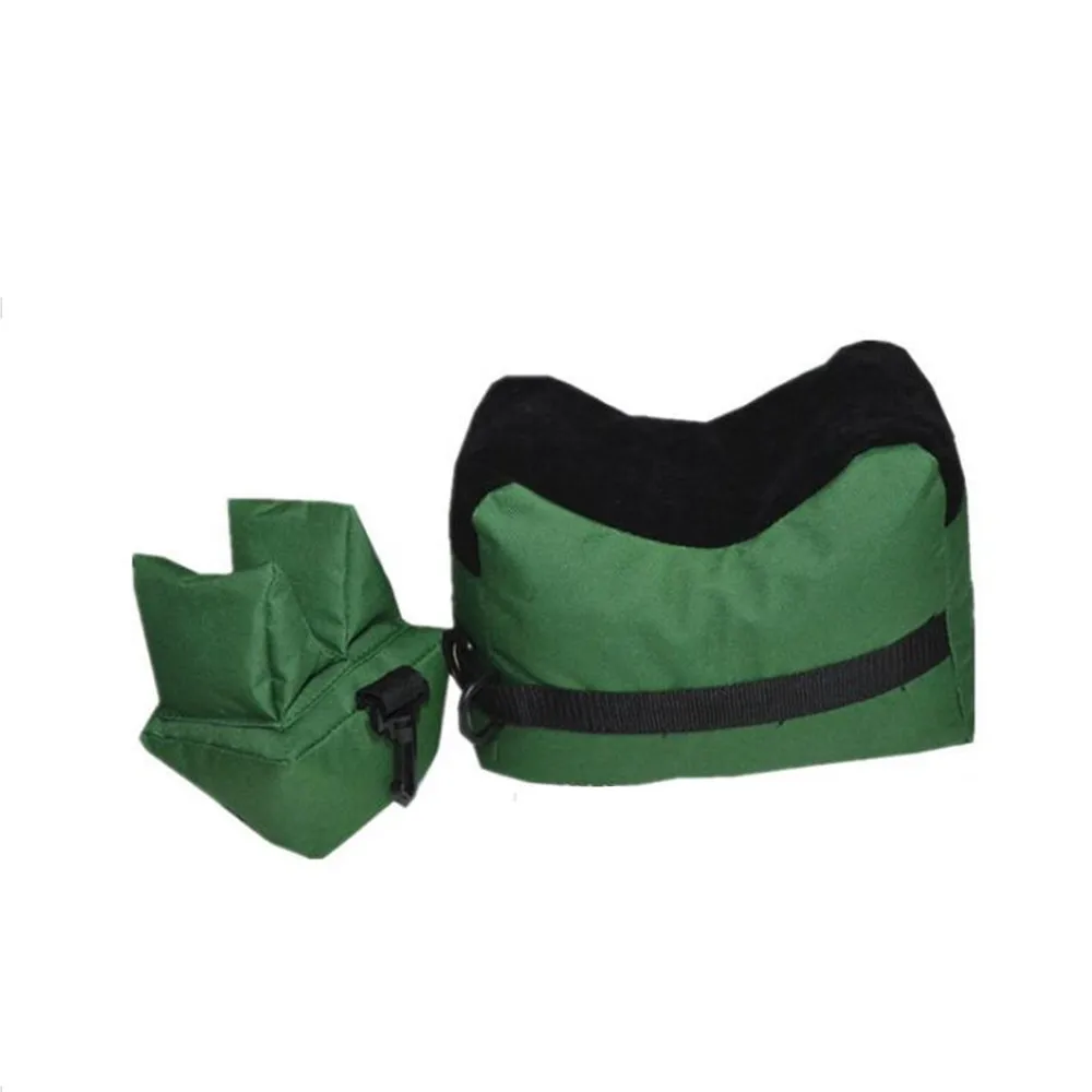 Bolsa de descanso para pistola trasera de tiro de caza, escopeta portátil, Rifle militar delantero y trasero, bolsa de descanso para pistola, soporte duradero para pistola de arena sin relleno - imagen 4