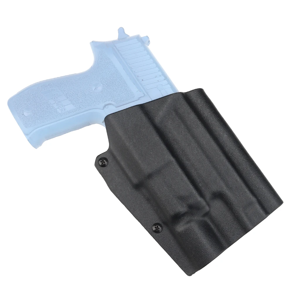 Funda de pistola táctica Kydex para linterna SiG P226 X300 con QLS 19 22, funda de pistola, accesorios de caza - imagen 5