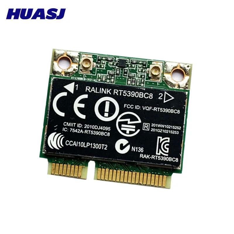 Tarjeta inalámbrica WiFi BT3.0 para Ralink RT5390BC8, Media Mini PCI-E 802.11b / g / n para Hp DM1 DV4 DV7 G4 G6 G7 SPS: 630705-001 - imagen 2