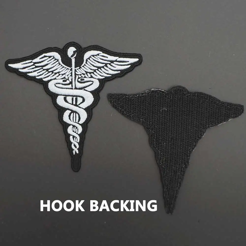 Cetro Snake táctico Samural militar bordado parche ejército táctico Boost moral insignia para bolso chaqueta brazo sombrero - imagen 5