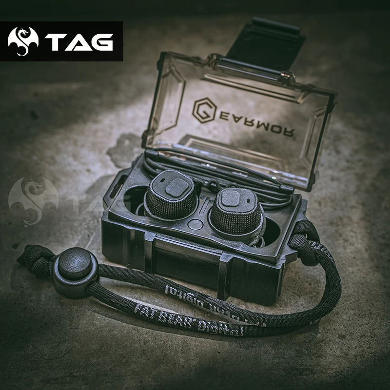 OPSMEN-auriculares tácticos de tiro con cancelación de ruido, dispositivo de comunicación inalámbrica, protección auditiva, Actor Earmor M20 / M20T - imagen 3