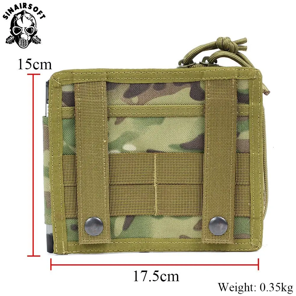 SINAIRSOFT-riñonera táctica Molle para hombre, bolso de nailon resistente al agua, multifunción, informal, pequeño, para teléfono móvil y caza - imagen 4