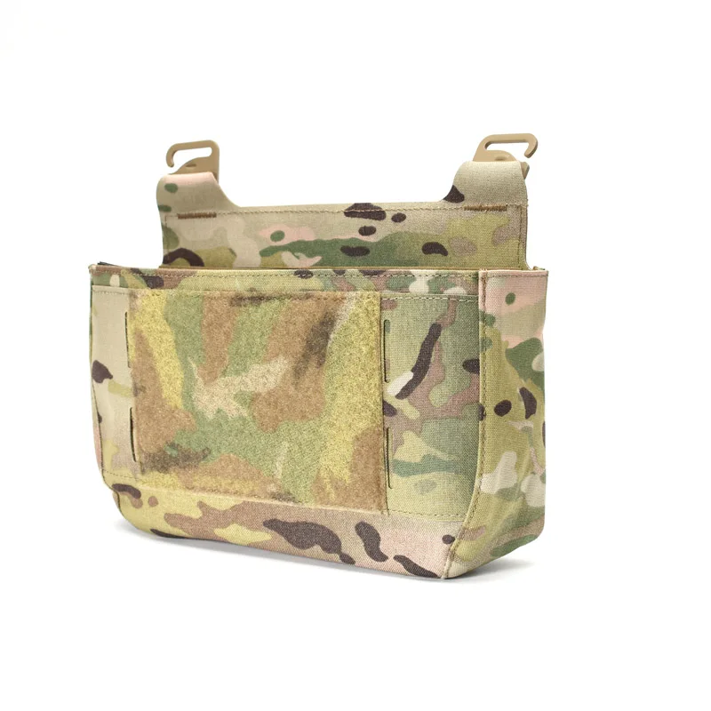 Chaleco táctico, bolsa de Panel frontal de ataque, placa de conversión de expansión, bolsa interior de corte láser Multicolor/inserto Triple 556 - imagen 5