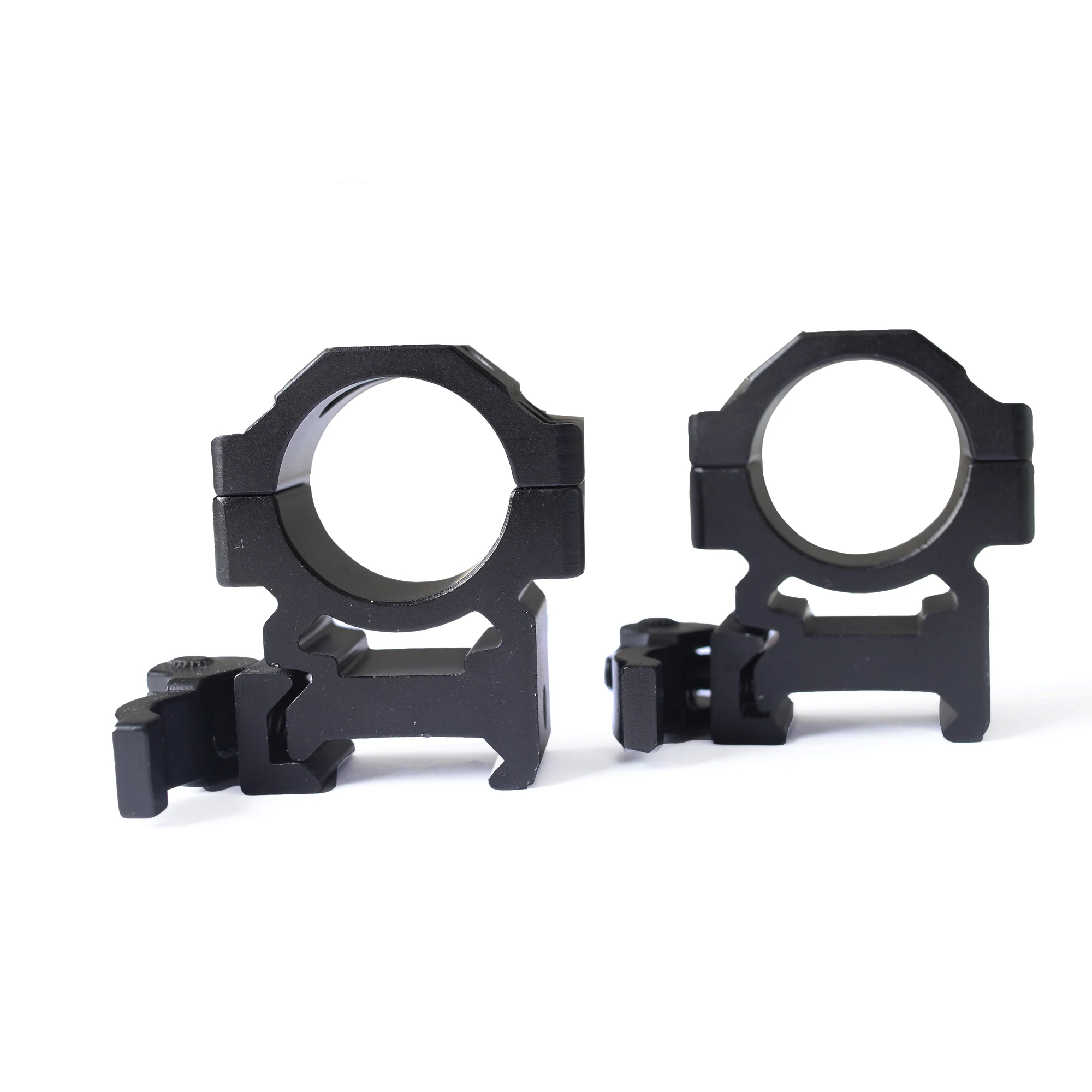 Mira QD táctica Universal de liberación rápida, anillos de 25,4mm, riel Picatinny, soporte de mira óptica para tiro, accesorios de caza - imagen 2