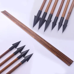Flechas de bambu hechas a mano con puntas 8 mm, 85 cm