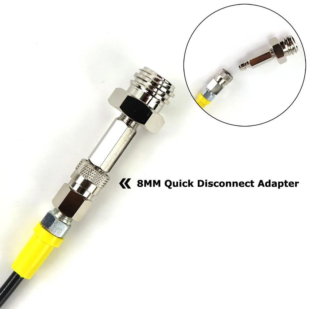 Adaptador CO2 con kit de manguera para desconexión rápida - imagen 5