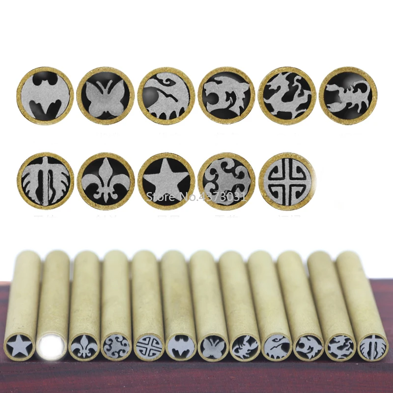 Remaches de mosaico para mango de cuchillo, diámetro de 5mm, tornillo de mosaico para bricolaje, material de mango de cuchillo, longitud de tubo de latón de 45mm, 1 ud. - imagen 2