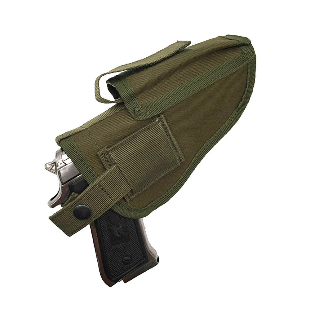 Nueva funda Universal para pistola de tela Oxford izquierda y derecha con bolsillo adicional para revistas adecuada para pistolas medianas y mini - imagen 2