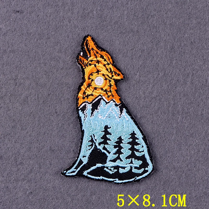 Parches para planchar en la ropa al aire libre, DIY, para calcomanías para ropa de montaña, desierto, parches bordados para chaqueta - imagen 4