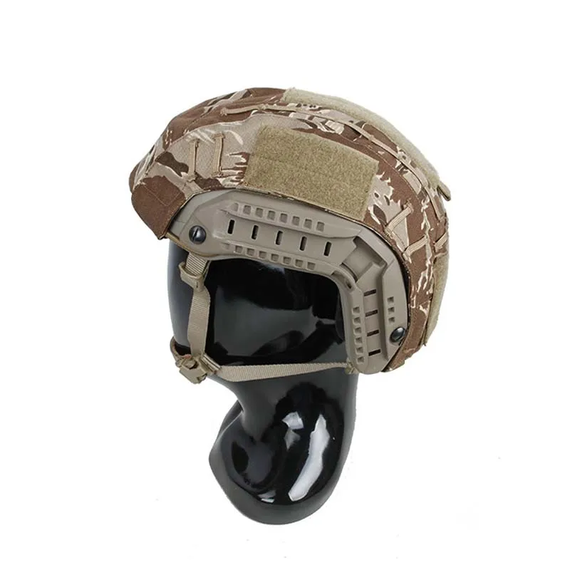 Sand Tigerstripe cubierta de malla para casco marítimo, protector para M/L táctico MT - imagen 2