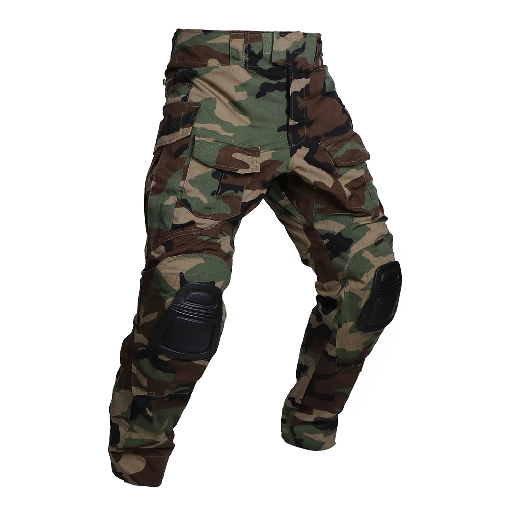Emersongear pantalones de entrenamiento táctico Gen 3 pantalones Cargo para hombre tiro Airsoft caza juego de guerra combate senderismo ciclismo WL EM7044 - imagen 2
