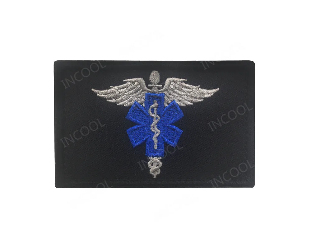 36 Embroidered 8X5CM