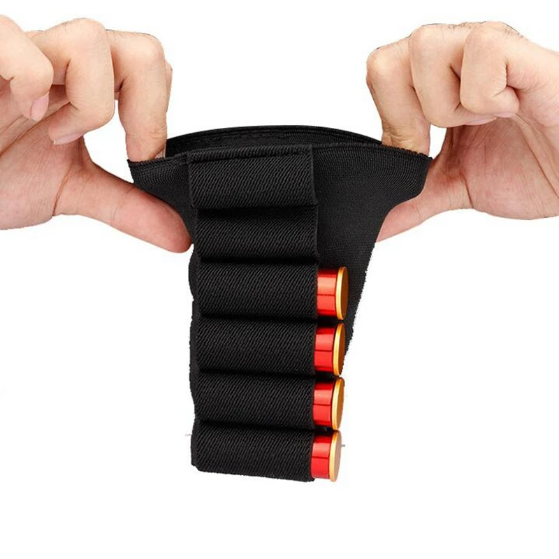 Bolsa de munición táctica para escopeta, 8 rondas, 12/20GA, soporte de carcasa, Cartucho de Rifle de bala, accesorios de caza - imagen 4