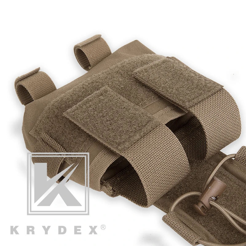 KRYDEX-Paquete de batería de contrapeso táctico MK2, caja de batería de GPNVG-18 para casco de combate, accesorio, sistema de retención de almacenamiento - imagen 3
