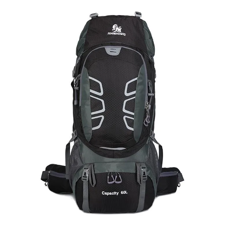 Mochila de gran capacidad para hombre y mujer, bolsa ligera e impermeable para acampar, escalar y viajar, Ideal para deportes, senderismo y exteriores, 60L - imagen 2