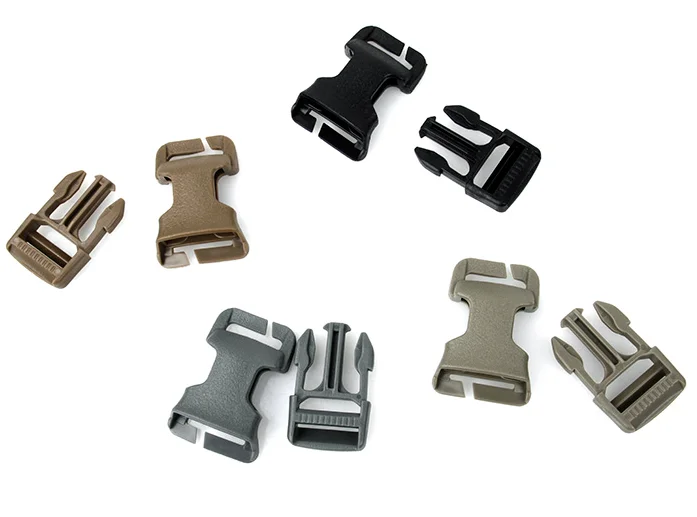 2PCS XC-1B-01 Chaleco táctico Hebilla de conexión rápida de 1 pulgada - imagen 4