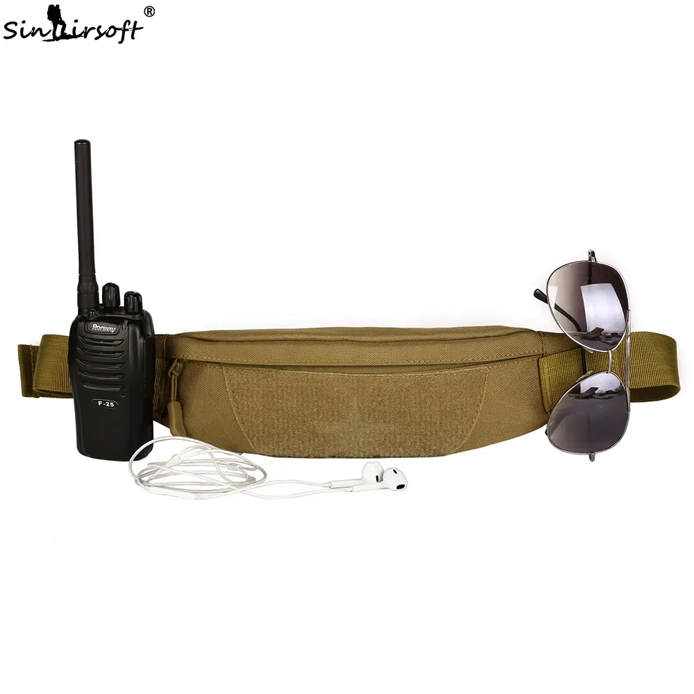 SINAIRSOFT-riñonera táctica militar para teléfono, bolso de hombro Molle para pesca, senderismo, Camping, correr, 5,5/6,5 pulgadas - imagen 3