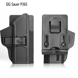 SIG Sauer P365 – Funda táctica de cintura liberación rápida