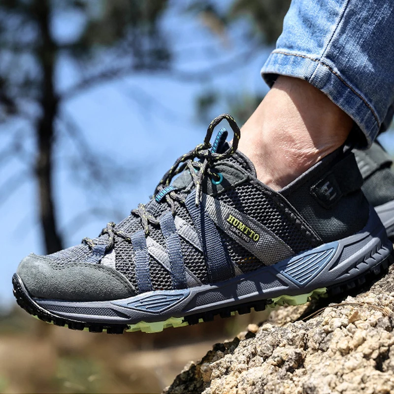 Botas de senderismo HUMTTO transpirables para hombre, trekking - imagen 2