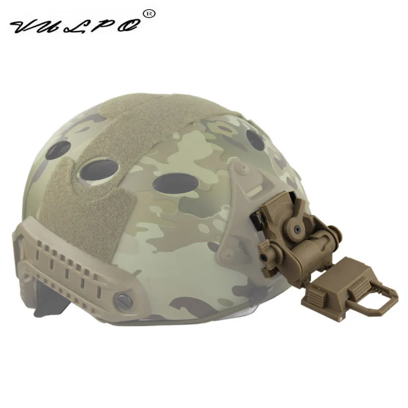 VULPO Airsoft L4G24 gafas de visión nocturna, montaje NVG, casco táctico, montaje NVG para PVS15/PVS18 - imagen 2