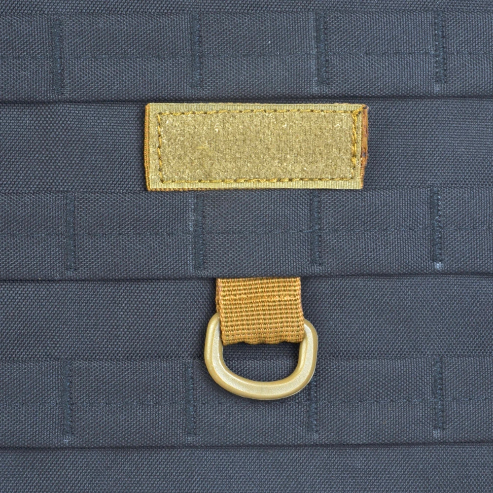 Anillo táctico en T con anillo en D para chaleco Molle PALS, portador de placa, armadura, mochila, Airsoft, tiro, accesorios de caza, nailon - imagen 4