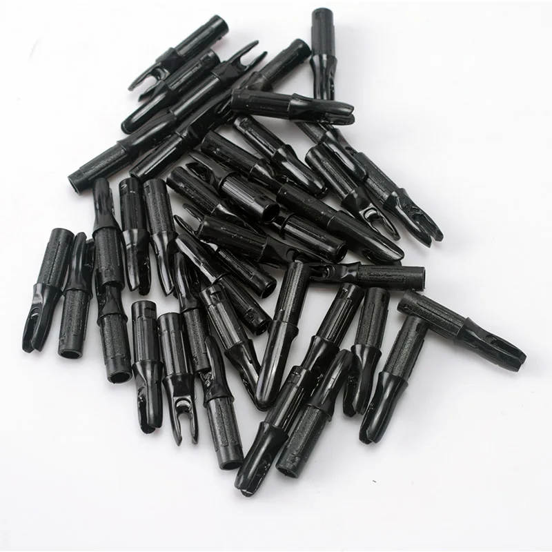 12 Uds. ID más caliente 6,2mm flechas de tiro con arco Nocks internos para eje de flecha de fibra de vidrio de carbono ID 6,2mm accesorio de tiro con arco DIY - imagen 3