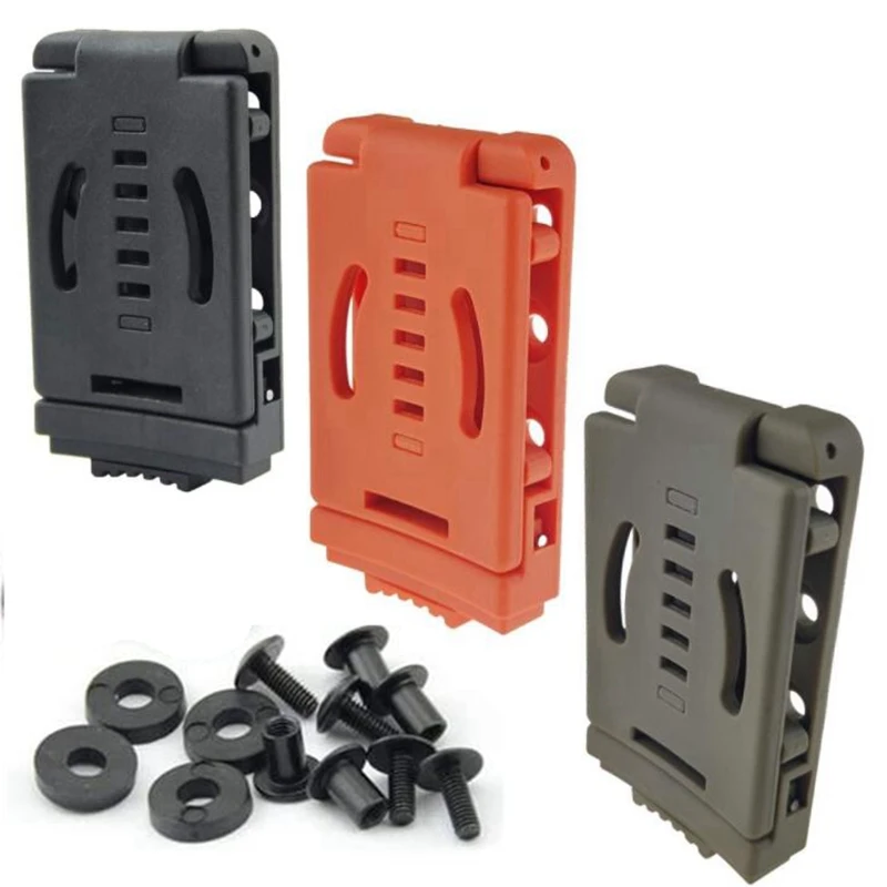 Funda para pistola Kydex de caza, Clip de bucle para cinturón, adaptador de cuchillo de pistola de caza, polímero para caza de Paintball al aire libre