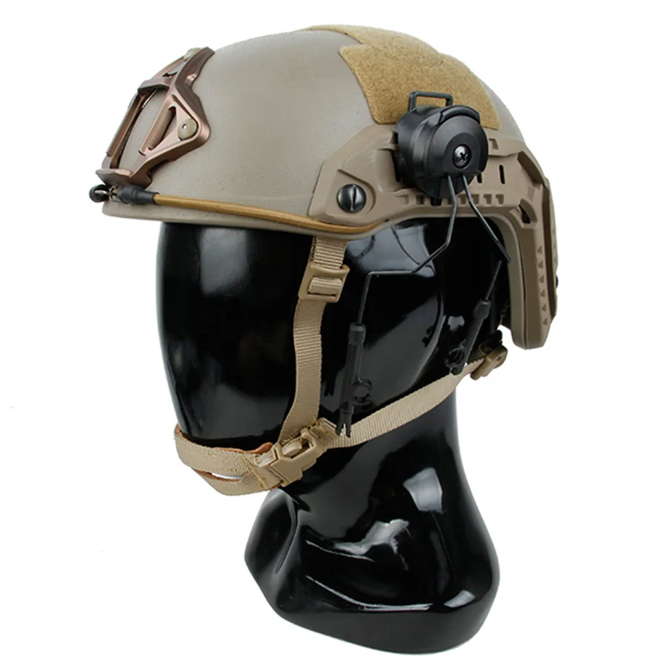 TMC-Juego de adaptadores de riel para casco rápido táctico, soporte para auriculares Comtac, accesorios tácticos, nuevo, TMC3313 - imagen 5