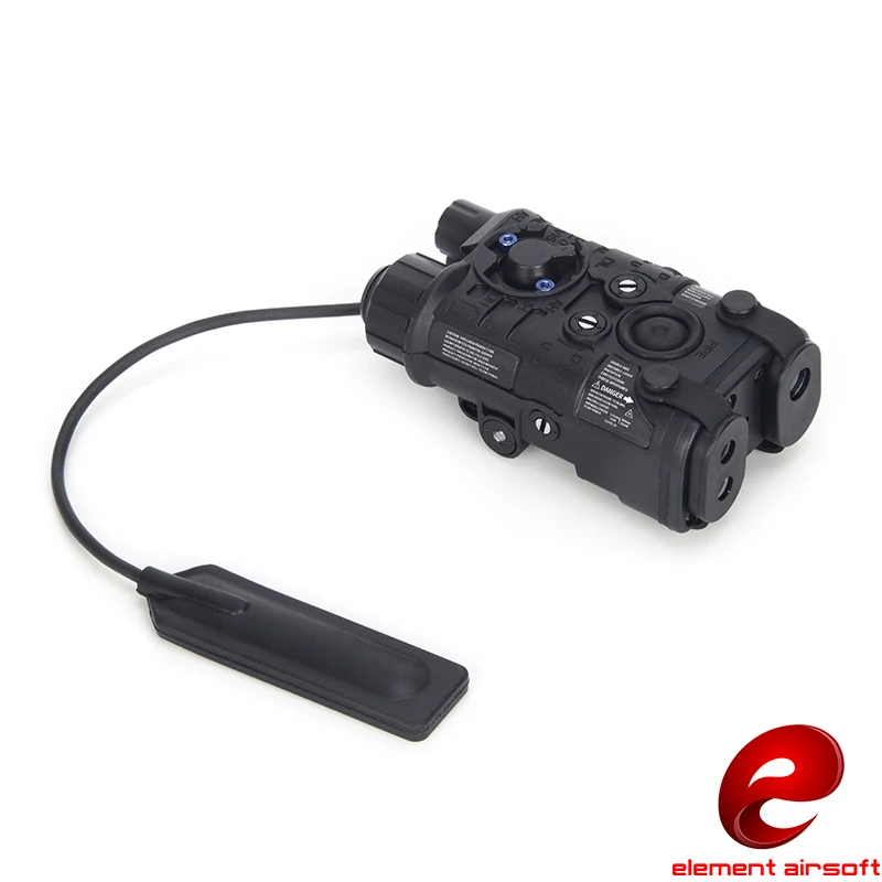 Element Airsoft-L3-NGAL PEQ 15 para Rifle táctico, luz IR, pistola láser roja, linterna láser para armas de caza, PEQ15 EX462 - imagen 3