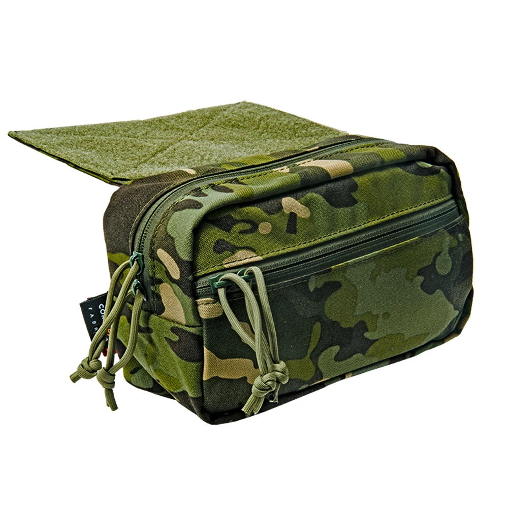Bolsa de saco táctico Sub Abdominal, bolsa de utilidad para el vientre para plataforma de pecho D3, chaleco MK3, accesorios de caza - imagen 2
