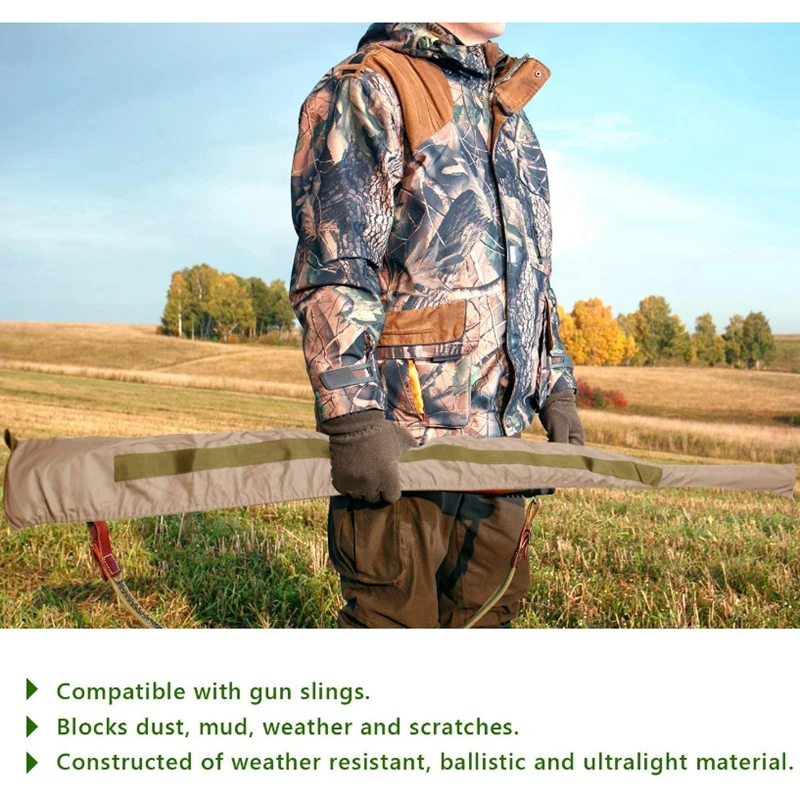 Funda táctica para Rifle de caza, funda protectora larga de 100-138cm para escopeta Airsoft, accesorios de caza - imagen 2