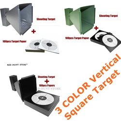 Dianas de papel 14x14 para pistola Airsoft - tiro preciso